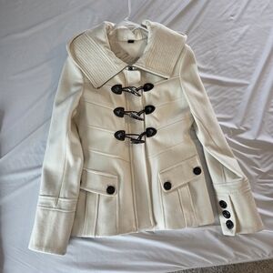 Elegant Cream Women's Jacket